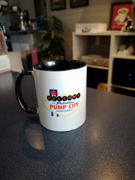 Pump City Vegas - bedruckte Tasse