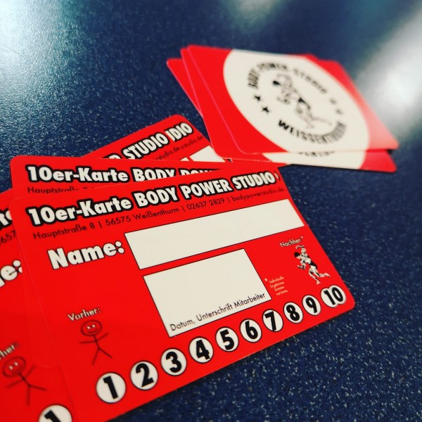 Body Power Studio 10er Karte